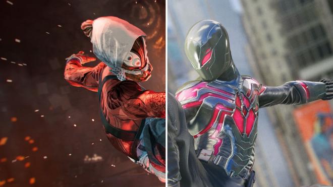 Kumo y Brooklyn, las dos nuevas skins de Marvel's Spider-Man 2.