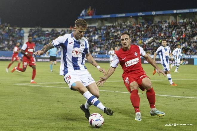 Diego García podría ser el primer en marcar en el Levante-Leganés. (Fuente: LALIGA).
