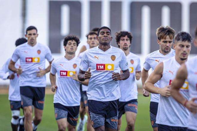 Entrenamiento de hoy sin André Almeida