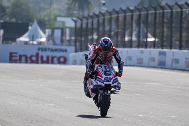 Jorge Martín, en el GP de Indonesia de MotoGP (Foto: Cordon Press).