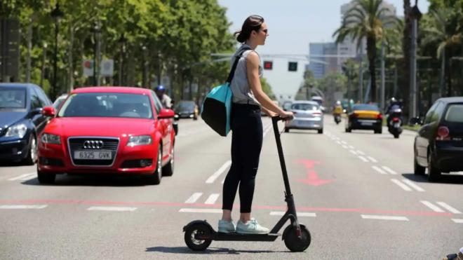 Patinete eléctrico por ciudad.