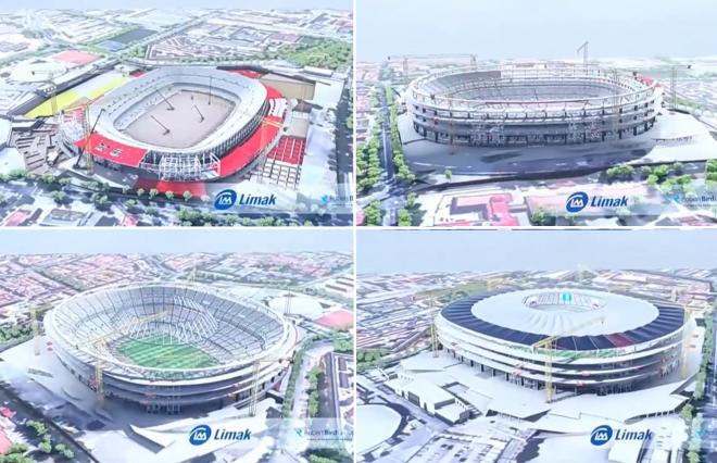 La construcción del Camp Nou, paso a paso.