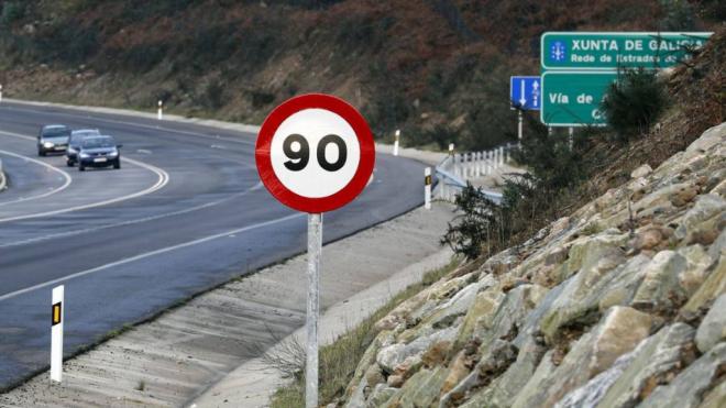 Límite de velocidad en España.