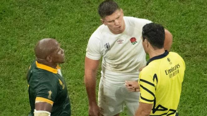 Acusación de racismo en el Mundial de Rugby: la estrella de Inglaterra acusa a un jugador sudafric
