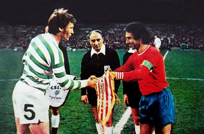 Imagen del Celtic-Atlético de Madrid de 1974 (Foto: ATM).