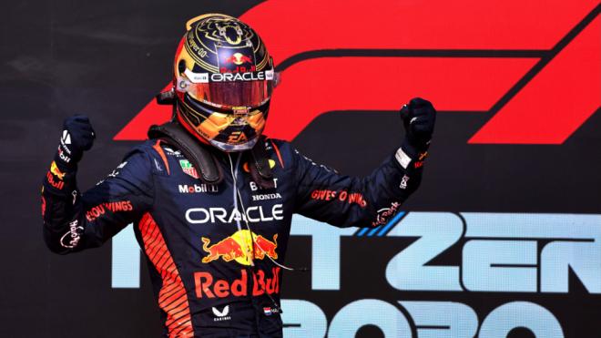 Max Verstappen celebra su victoria número 15 de la temporada. (Cordon Press)
