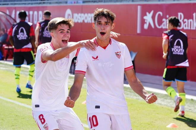 Imagen del Sevilla-Arsenal de la Youth League (Foto: SFC).