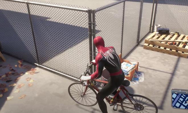 La bicicleta secreta de Spider-Man 2