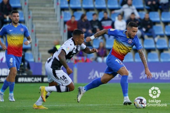 Vezo en el Andorra - Levante. (Foto: LALIGA)