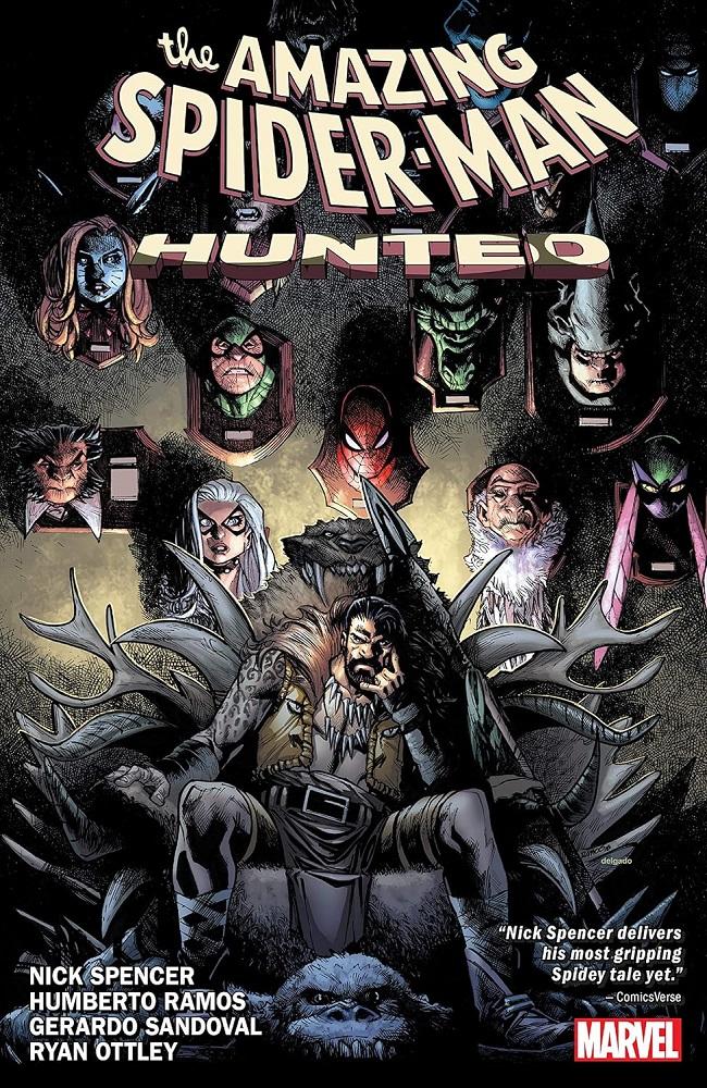 La famosa portada de Hunted, el cómic de The Amazing Spider-Man.