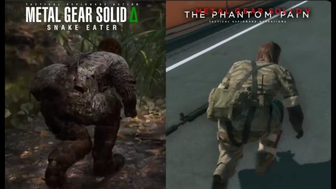 Las mecánicas de The Phantom Pain para el remke de Metal Gear 3: Snake Eater - Imagen:@MrKojiMan