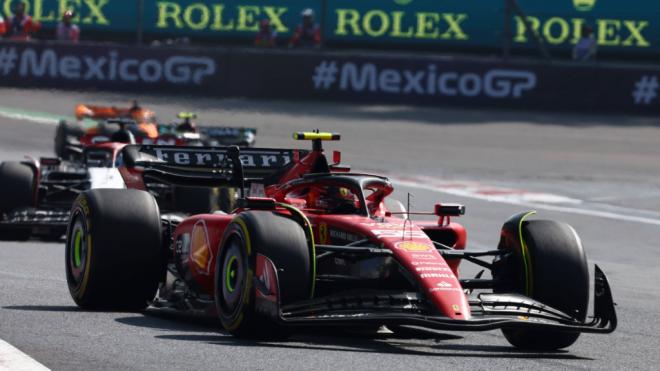 Carlos Sainz, en el GP de México (Foto: Cordon Press).