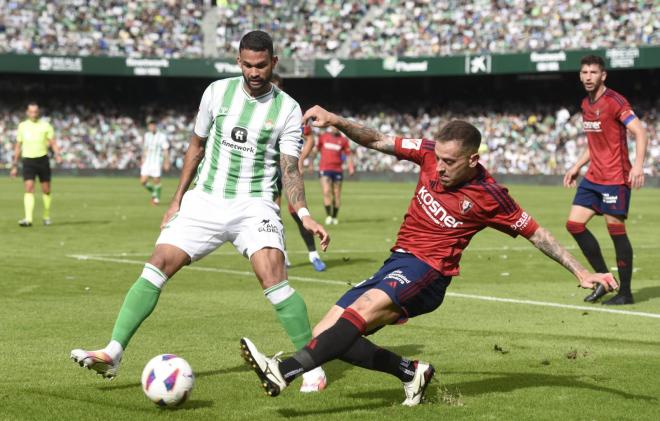 Imagen del Betis-Osasuna de la primera vuelta (Foto: Kiko Hurtado)