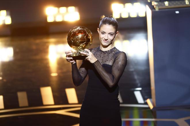 Aitana Bonmatí gana el Balón de Oro. (Cordon Press)