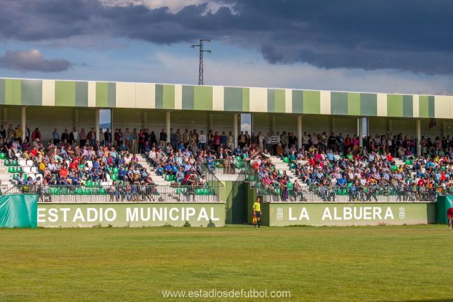 Estadio de La Albuera en Segovia.