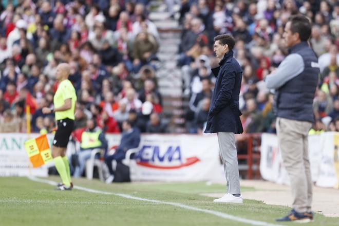 Diego Alonso, ante el Quintanar (Foto: EFE).