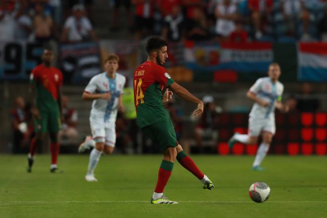 Gonçalo Inácio con la selección de Portugal. (Foto: Cordon Press)