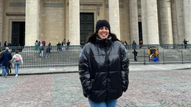 Anabel Pantoja durante su viaje a París (@anabelpantoja00)