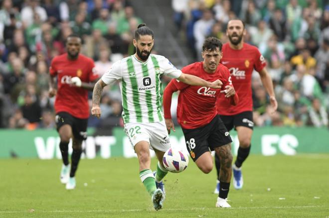 Isco, en el Betis-Mallorca (Foto: Kiko Hurtado).