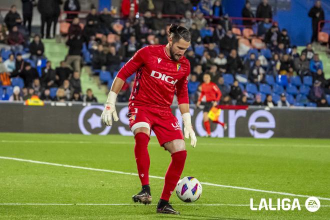 Conan Ledesma en el Getafe - Cádiz (Foto: LALIGA).