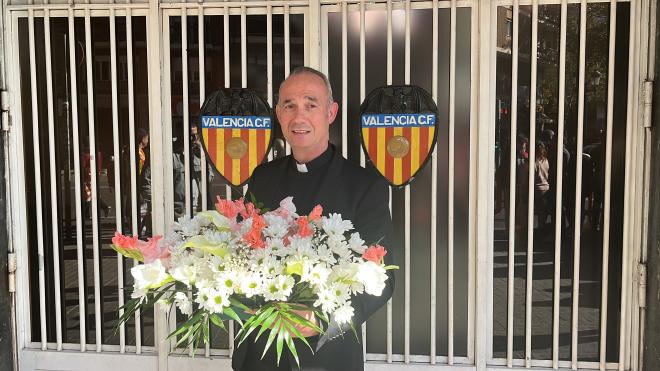 Álvaro Almenar, capellán del Valencia CF