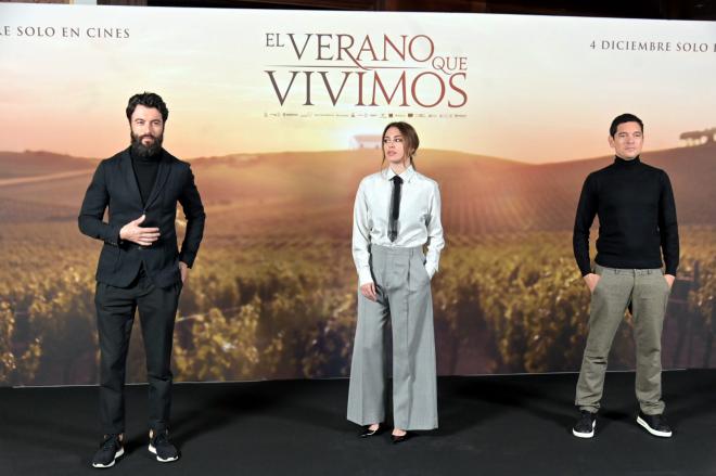 Blanca Suárez y Javier Rey en la presentación de la película en donde comenzó su relación (Cor