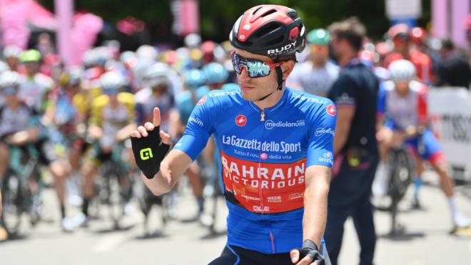Gino Mader en el Giro de Italia 2021. (Fuente: Cordon Press)