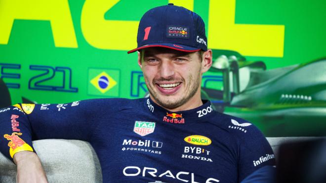 Max Verstappen, durante el GP de Sao Paulo (Foto: Cordon Press).