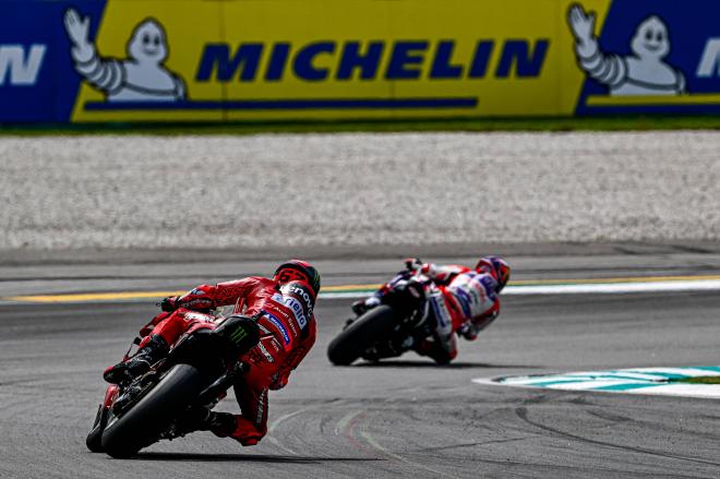 Pecco Bagnaia y Jorge Martín, en el GP de Malasia (Foto: Cordon Press).