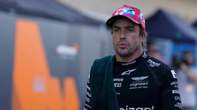 Fernando Alonso en el GP de EEUU. (Fuente: Cordon Press)