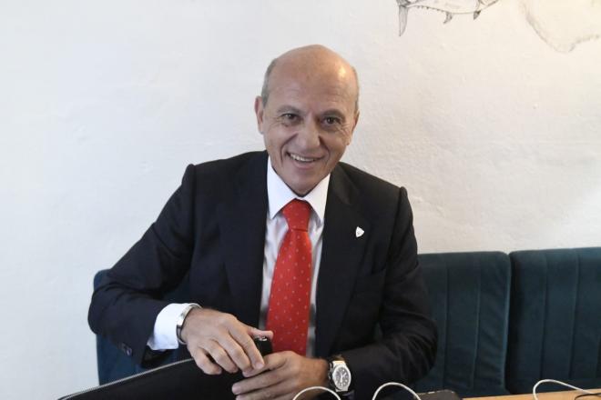 José María del Nido Benavente, este lunes en Cope Sevilla (Foto: Kiko Hurtado).