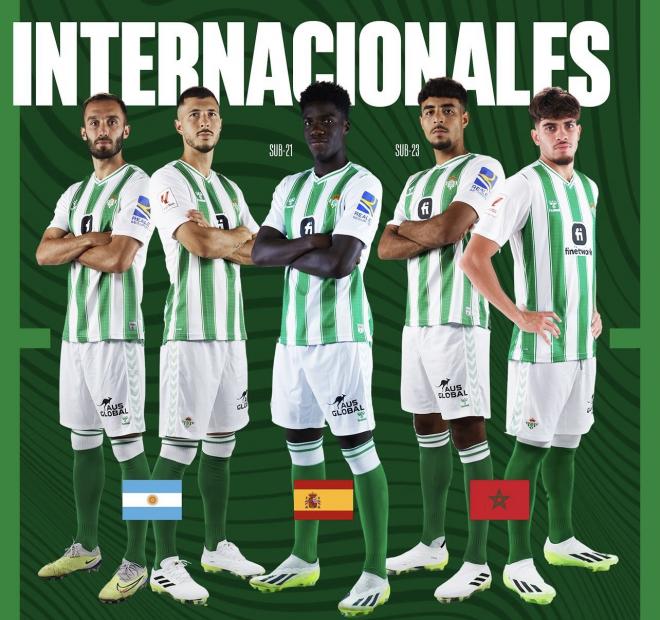 Internacionales del Real Betis (Foto: RBB)