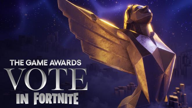 The Game Awards vota en Fortnite