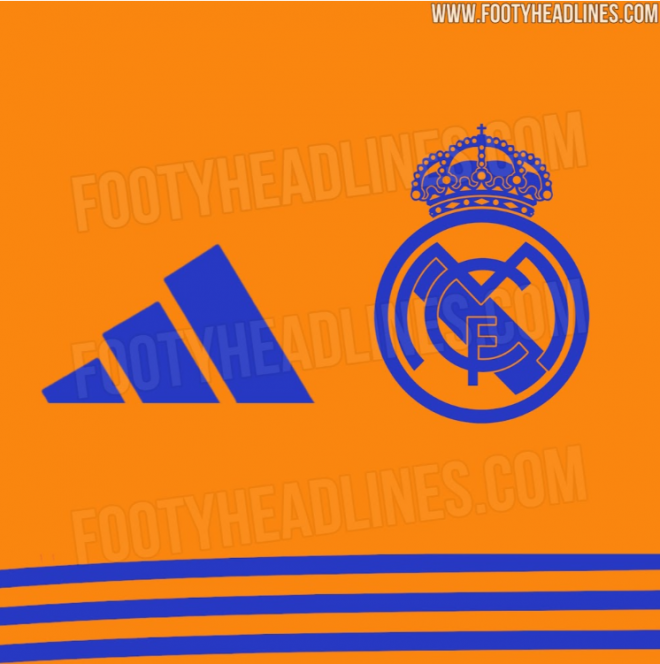 Los colores del Real Madrid 2024/2025. (Foto: Footy Headlines)
