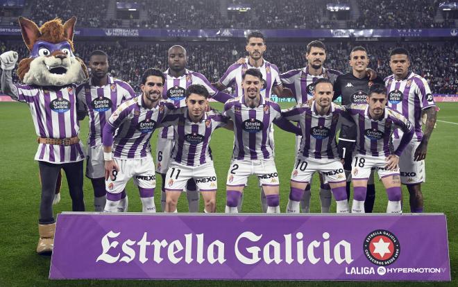 Once inicial del Valladolid ante el Leganés (Foto: LALIGA).