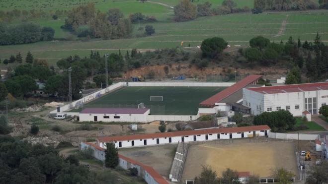 El Estadio Municipal Nuevo San Mamés de Aroche.