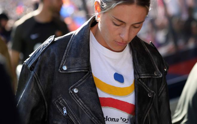 Alexia Putellas con la camiseta de los Juegos Olímpicos de Barcelona 92 (Fuente: Cordon Press)