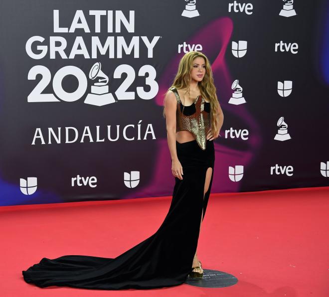 Shakira, presente en los Latin Grammy de Sevilla, donde se alzó con varios galardones (Cordon Press)