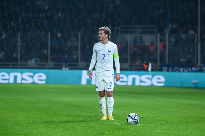 Antoine Griezmann en el partido ante Grecia. (Fuente: Cordon Press)