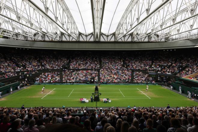 Pista Central del Torneo de Tenis de Wimbledon. Foto: Cordon Press