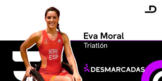 Eva Moral, premiada en la Gala Desmarcadas 2023.
