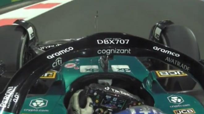 El vacile de Alonso a sus mecánicos al no dejarle hacer ‘donuts’: “Ya hice uno en la curva 1
