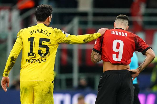Giroud falló un penalti para el Milan (Cordon Press)