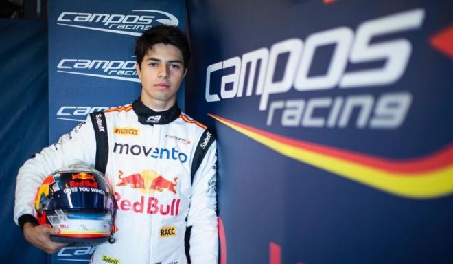 Pepe Martí, nuevo piloto de la F2 (Foto: Campos Racing).