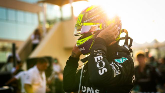 Lewis Hamilton, en el GP de Abu Dabi (Foto: Cordon Press).