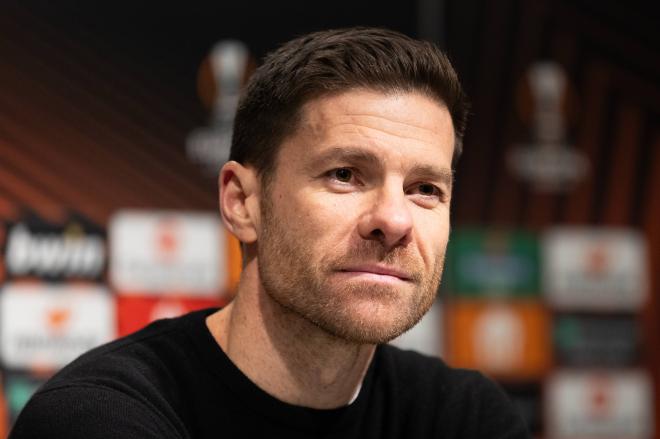 Xabi Alonso, entrenador del Bayer Leverkusen