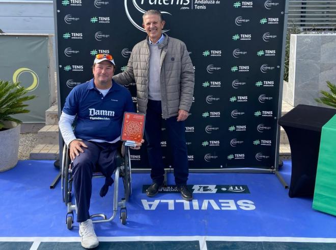 Arturo Montes se proclama campeón de Andalucía de tenis silla