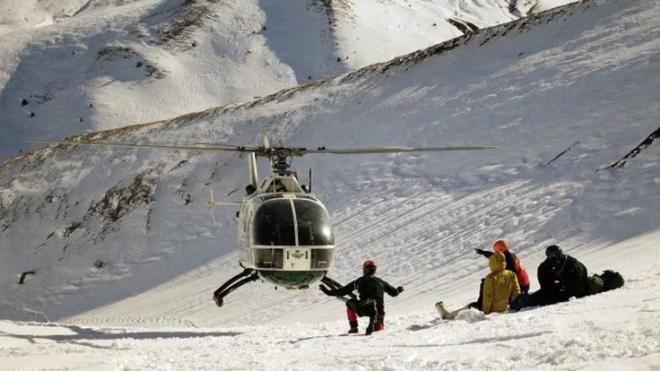 El Grupo de Rescate e Intervención en Montaña. Fuente: Guardia Civil
