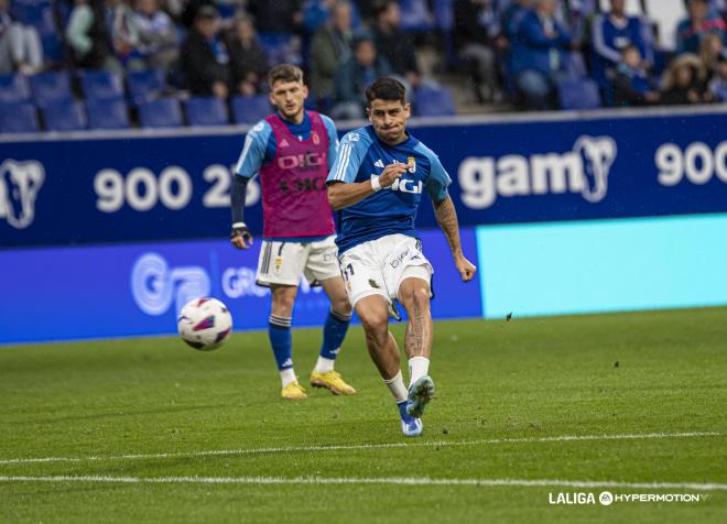 Santi Colombatto, con el Real Oviedo (Foto: LALIGA).