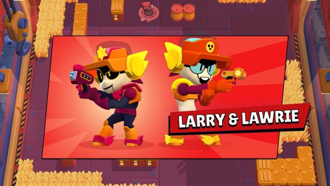 Larry y Lawrie en Brawl Stars.